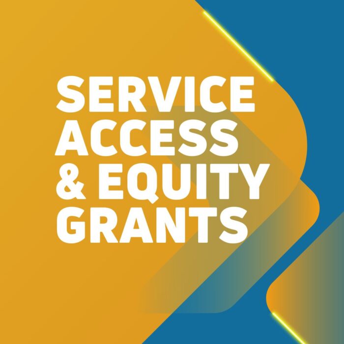 Now Accepting Applications for Services Access & Equity (SAE) Grant Program 
