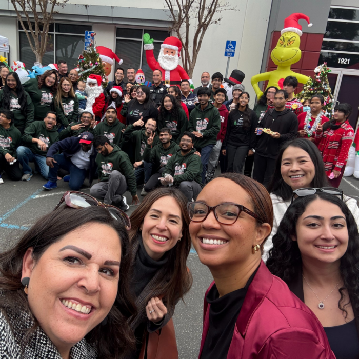 SAE Grantee PRAGNYA welcomes Santa Claus in Santa Clara